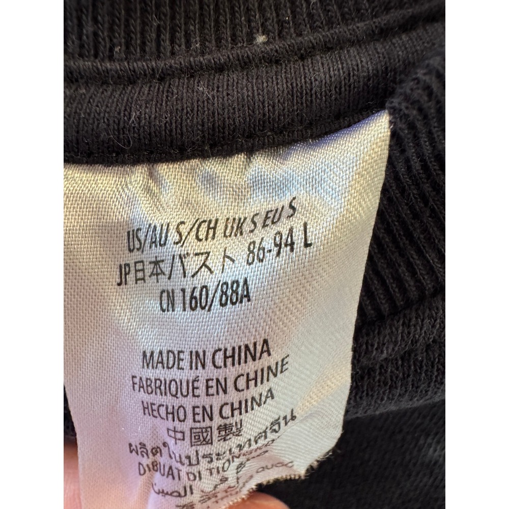 Disney World 2024 Tie Dye Sweatshirt Black Grey Acid Wash Castle Neon Small - Picture 5 of 7